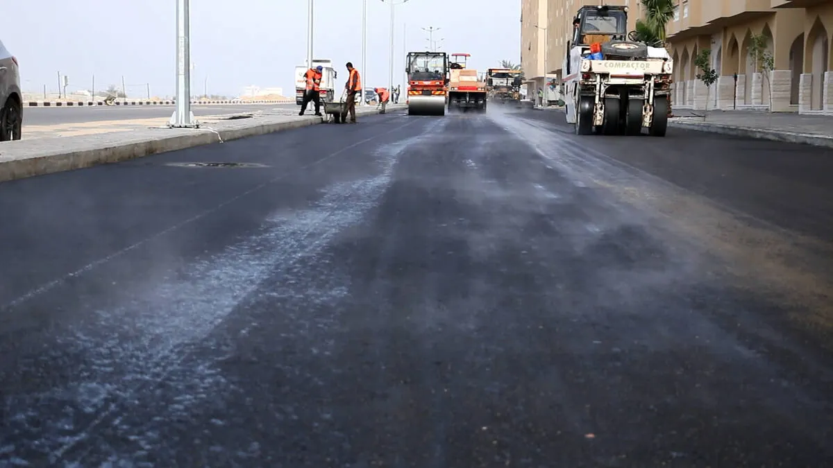 Road Construction — Hamad City